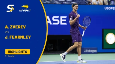 Alexander Zverev (GER) [3] vs. Jacob Fearnley (GBR) - 2. Runde - Highlights