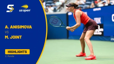 Amanda Anisimova (USA) [8] vs. Maya Joint (AUS) - 2. Runde - Highlights