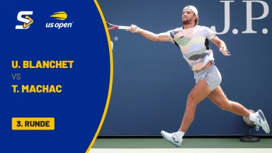 Ugo Blanchet (FRA) vs. Tomas Machac (CZE) [21] - 3. Runde - Stadium 17