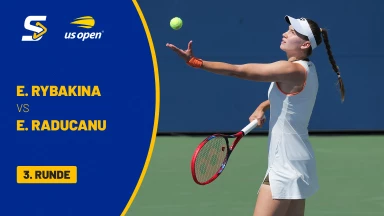 Elena Rybakina (KAZ) [9] vs. Emma Raducanu (GBR) - 3. Runde - kommentiert von Ulf Kahmke & Jonas Hartenstein - Louis Armstrong Stadium