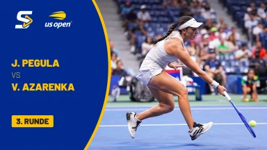 Jessica Pegula (USA) [4] vs. Victoria Azarenka - 3. Runde - kommentiert von Andreas Thies - Arthur Ashe Stadium
