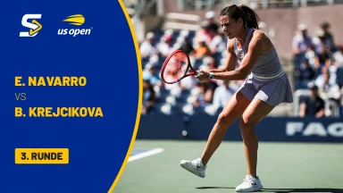 Emma Navarro (USA) [10] vs. Barbora Krejcikova (CZE) - 3. Runde - kommentiert von Nicky Geuer - Grandstand
