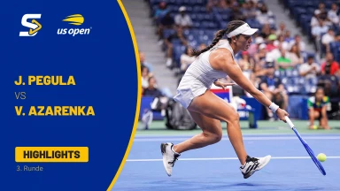 Jessica Pegula (USA) [4] vs. Victoria Azarenka - 3. Runde - Highlights