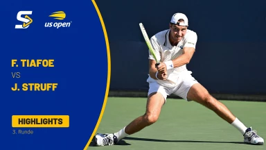 Frances Tiafoe (USA) [17] vs. Jan-Lennard Struff (GER) - 3. Runde - kommentiert von Matthias Stach & Boris Becker - Grandstand - Highlights