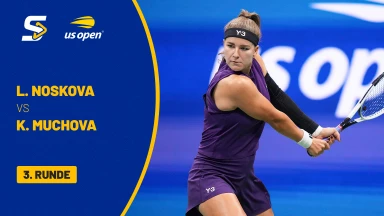 Linda Noskova (CZE) [21] vs. Karolina Muchova (CZE) [11] - 3. Runde - Grandstand