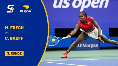 Magdalena Frech (POL) [28] vs. Coco Gauff (USA) [3] - 3. Runde - kommentiert von Markus Theil - Arthur Ashe Stadium