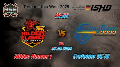 Hilden Flames I   vs.  Crefelder SC III