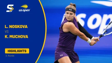 Linda Noskova (CZE) [21] vs. Karolina Muchova (CZE) [11] - 3. Runde - Highlights