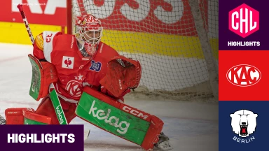 CHL: KAC Klagenfurt vs. Eisbären Berlin - Hauptrunde - Highlights