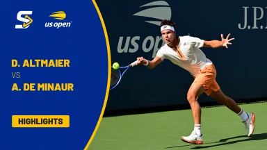Daniel Altmaier (GER) vs. Alex De Minaur (AUS) [8] - 3. Runde - Highlights