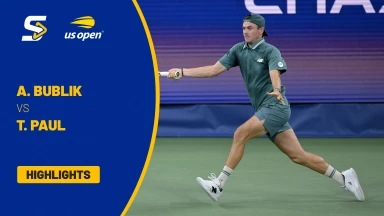 Alexander Bublik (KAZ) [23] vs. Tommy Paul (USA) [14] - 3. Runde - Highlights