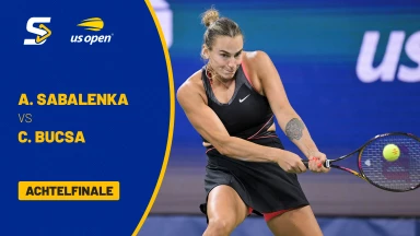 Aryna Sabalenka [1] vs. Cristina Bucsa (ESP) - Achtelfinale - kommentiert von Mario Harter - Louis Armstrong Stadium