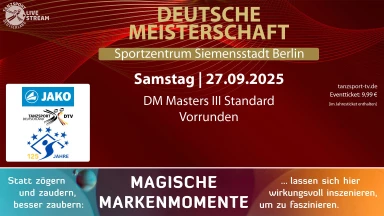 Deutsche Meisterschaft Masters III S Standard Vorrunden