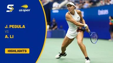 Jessica Pegula (USA) [4] vs. Ann Li (USA) - Achtelfinale - Highlights
