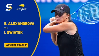 Ekaterina Alexandrova [13] vs. Iga Swiatek (POL) [2] - Achtelfinale - kommentiert von Dennis Heinemann - Louis Armstrong Stadium