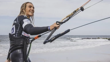 Finn Flügel fliegt auf Platz zwei beim GKA Kite-Surf World Cup Sylt