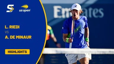 Leandro Riedi (SUI) vs. Alex De Minaur (AUS) [8] - Achtelfinale - Highlights