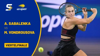 Aryna Sabalenka [1] vs. Marketa Vondrousova (CZE) - Viertelfinale - kommentiert von Matthias Stach & Boris Becker - Arthur Ashe Stadium - fällt aus!