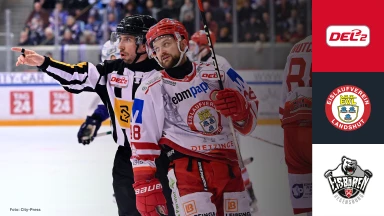 DEL2: EV Landshut vs. Eisbären Regensburg