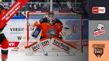 For international fans only - DEL: Löwen Frankfurt vs. Grizzlys Wolfsburg