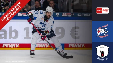 For international fans only - DEL: Adler Mannheim vs. Eisbären Berlin