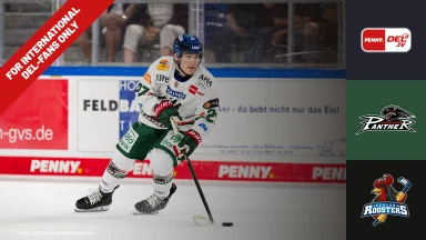 For international fans only - DEL: Augsburger Panther vs. Iserlohn Roosters