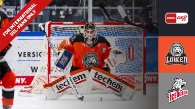 For international fans only - DEL: Löwen Frankfurt vs. Nürnberg Ice Tigers