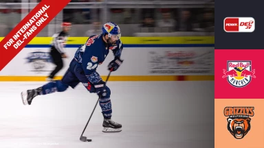 For international fans only - DEL: EHC Red Bull München vs. Grizzlys Wolfsburg
