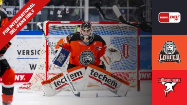 For international fans only - DEL: Löwen Frankfurt vs. Kölner Haie