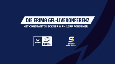 ERIMA GFL Live-Konferenz - moderiert von Constantin Eckner & Philipp Forstner