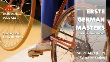 Erste German Masters im Kunstradsport / Sulzbach (GER)