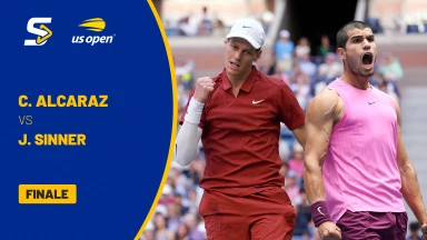 Jannik Sinner (ITA) [1] vs. Carlos Alcaraz (ESP) [2] - Finale - kommentiert von Matthias Stach & Boris Becker  Arthur Ashe Stadium