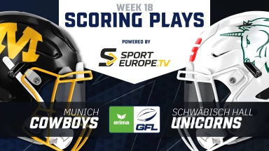 GFL: Wer holt sich das Playoff-Heimrecht? Munich Cowboys vs Schwäbisch Hall Unicorns!