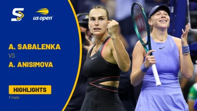 Aryna Sabalenka [1] vs. Amanda Anisimova (USA) [8] - Finale - Highlights