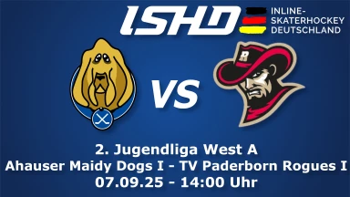 🎥 	Ahauser Maidy Dogs I - TV Paderborn Rogues I - 2. Jugendliga West A 🏒🔥