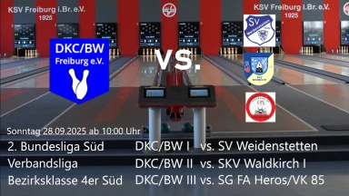 Heimspiel DKC/BW Freiburg vs. Weidenstetten, Waldkirch, Heros/VK 85
