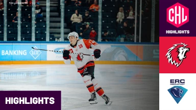 CHL: Lausanne HC vs. ERC Ingolstadt - Hauptrunde I Highlights