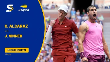 Jannik Sinner (ITA) [1] vs. Carlos Alcaraz (ESP) [2] - Finale - Highlights
