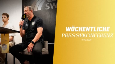 Die Wöchentliche Pressekonferenz vor dem Wochenende HSC-KEV, KEV-ECK