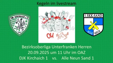 DJK Kirchaich 1 - SKK Allen Neun Sand 1 Herren