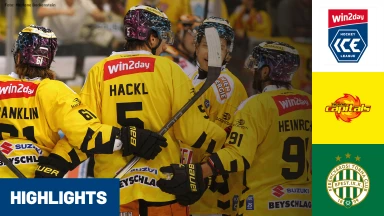 win2day ICE Hockey League: Vienna Capitals vs. FTC-Telekom I Highlights