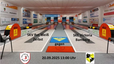 1. Bundesliga 120 Männer: SKV Rot-Weiß Zerbst - SKC Victoria Bamberg