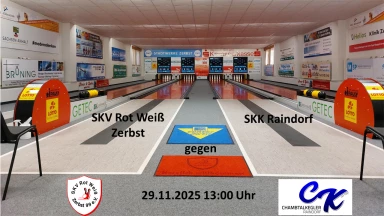 1. Bundesliga 120 Männer: SKV Rot-Weiß Zerbst - SKK Raindorf