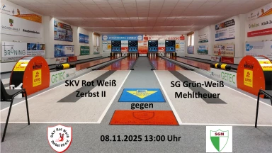 2. Bundesliga Ost 120 Männer: SKV Rot-Weiß Zerbst II - SG Grün-Weiß Mehltheuer