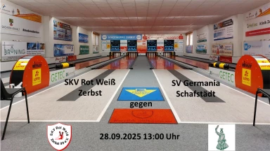 2. Bundesliga Ost 120 Frauen: SKV Rot-Weiß Zerbst - SV Germania Schafstädt