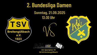 2. Bundesliga 120 Damen: TSV Breitengüßbach - SKK Unter Uns Bad Neustadt