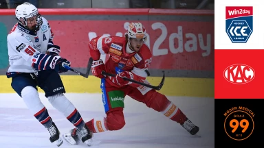 win2day ICE Hockey League: EC-KAC vs. Moser Medical Graz99ers