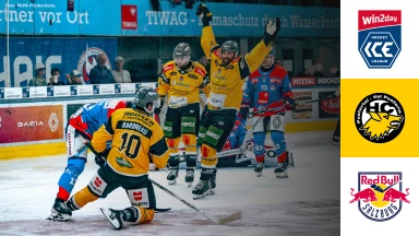 win2day ICE Hockey League: HC Falkensteiner Pustertal vs. EC Red Bull Salzburg