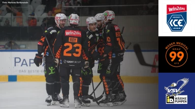 win2day ICE Hockey League: Moser Medical Graz99ers vs. EC iDM Wärmepumpen VSV