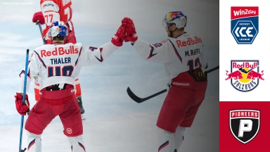 win2day ICE Hockey League: EC Red Bull Salzburg vs. Pioneers Vorarlberg